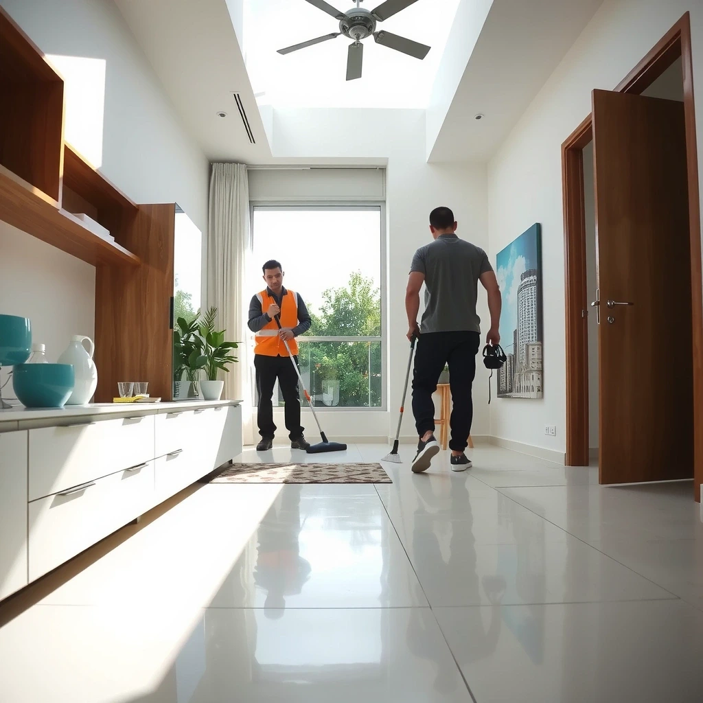 Post-construction cleanup