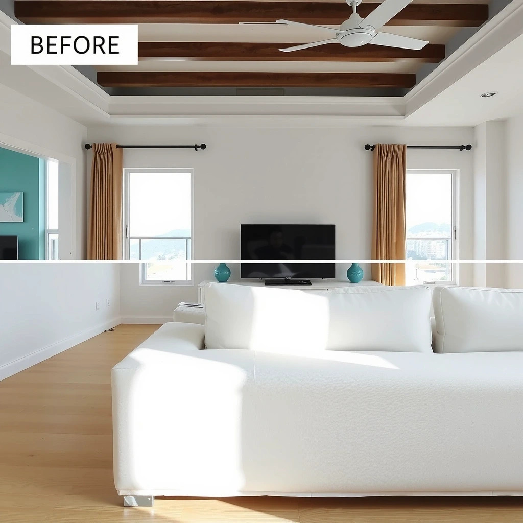 Residential sofa cleaning