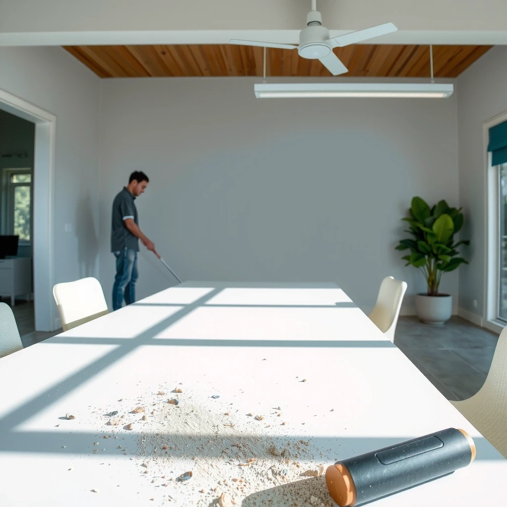 Post construction mess